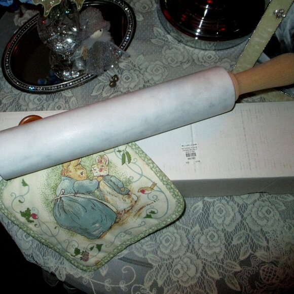 Williams Sonoma Carrara Marble Rolling Pin